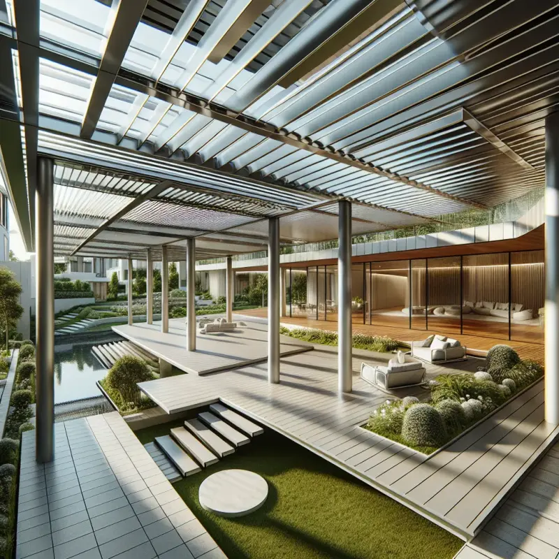 aluminiowe zadaszenie tarasu